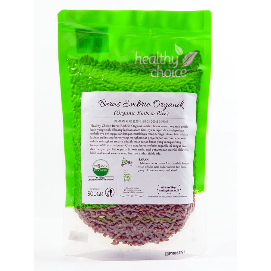 

Healthy Choice Beras Embrio Organik 500 gr