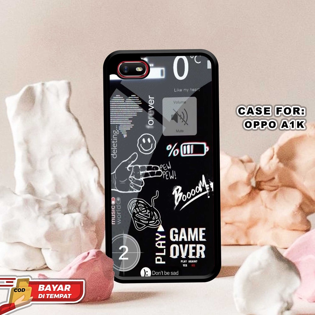 Case OPPO A1K [NASA TICKET] Casing OPPO A1K 2022 MEWAH - Case Hp OPPO A1K TERBARU - Case Murah - Cas