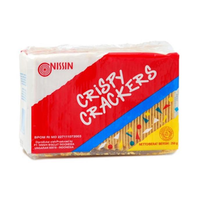 

➔ Nissin Crispy Crackers 250 gr ㅽ