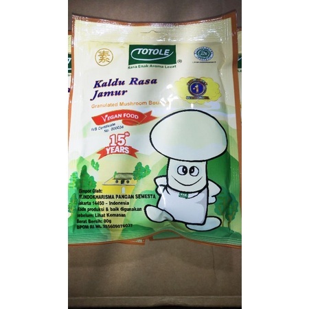 

Totole Kaldu Jamur 80gram / 80gr (Exp 2024)//kaldu jamur/totole/bumbu instant