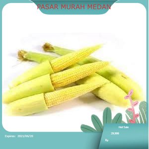 

Sayur Jagung Kecil 250gr / Baby Corn 250gr Medan | PASAR MURAH MEDAN