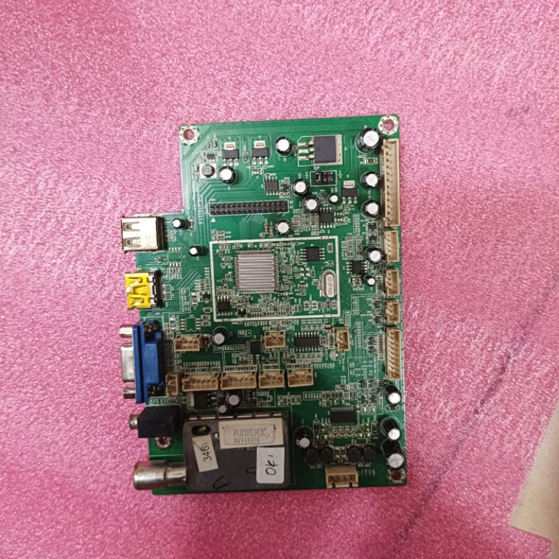MESIN TV LED - MAINBOARD - MOBO - MB TV POLYTRON PLM24B33