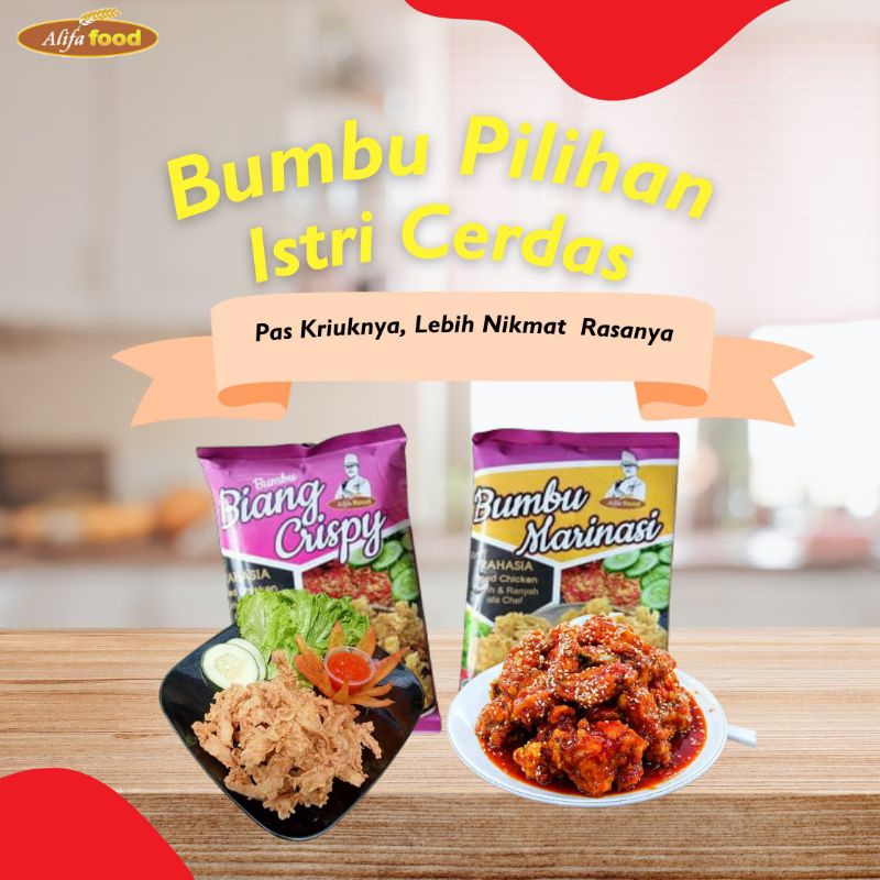

Paket Medium Bumbu Biangku dan Marinasiku Alifa Food