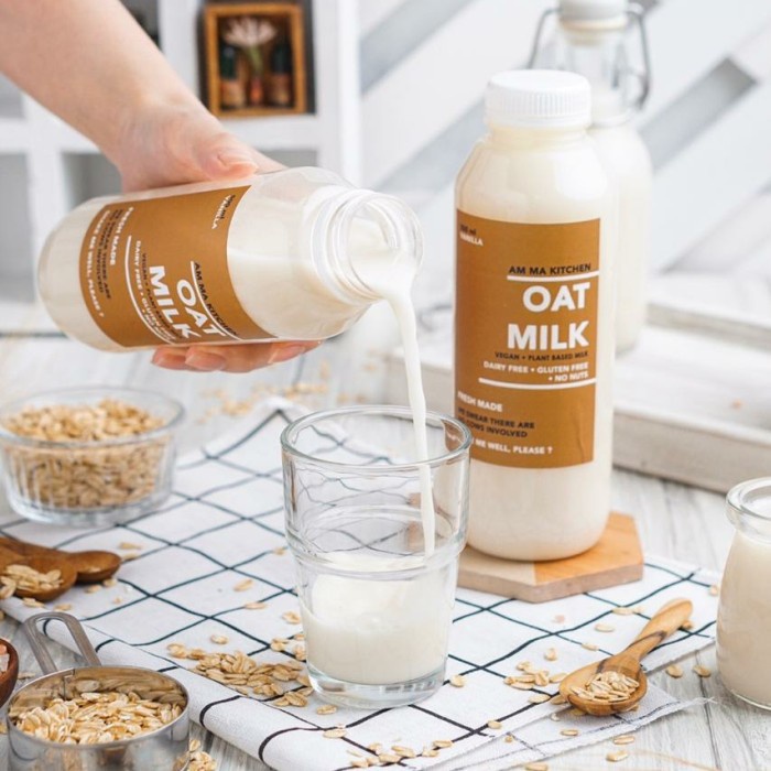 

[TERBARU] Oat Milk Gluten Free ( Vegan Milk ) - 500 ml - Vanilla - No Sugar