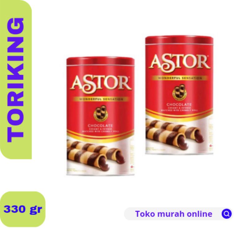 

ASTOR WAFER STICK COKLAT (Kaleng 330Gram)