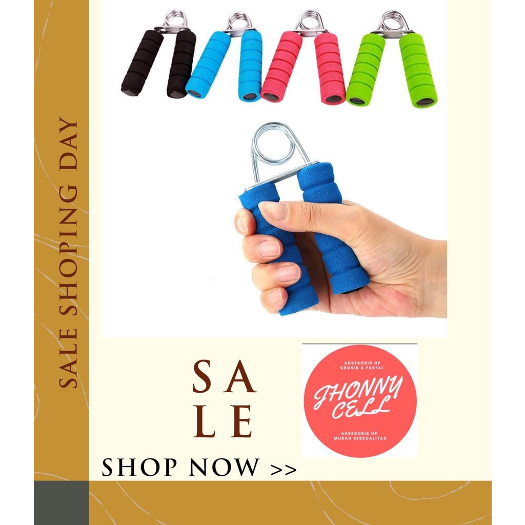 (JC) ALAT LATIHAN PENGUAT OTOT TANGAN BUSA - GRIPPERS TRAIN WRIST ARM