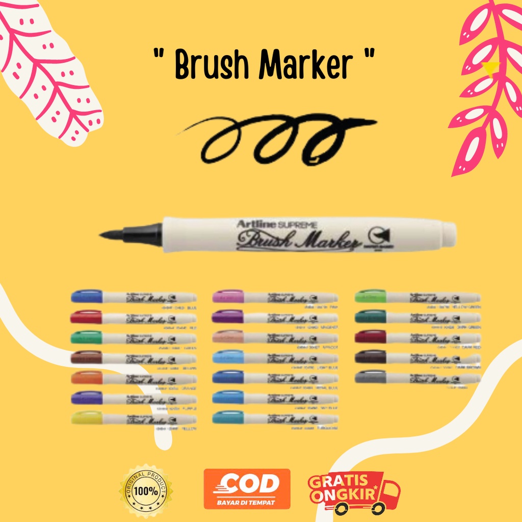 

SPIDOL BRUSH MARKER SPIDOL BRUSH PEN SPIDOL MARKER