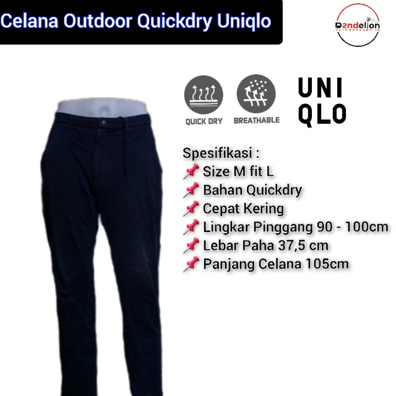 Celana Outdoor Import Uniqlo Original
