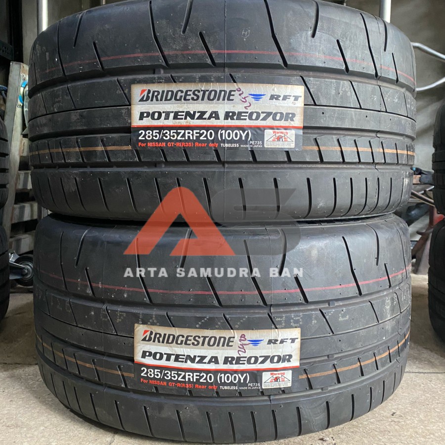 Ban Bridgestone Potenza RE070R RFT 285 / 35 R 20 R20 (Run Flat Tyre)