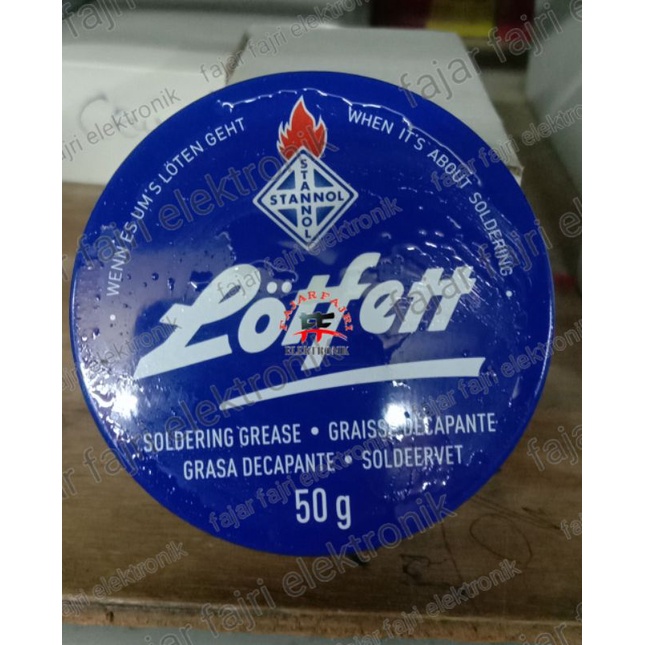 LOTFETT Made in GERMANY 50 Gram Original STANOL Grease Pasta