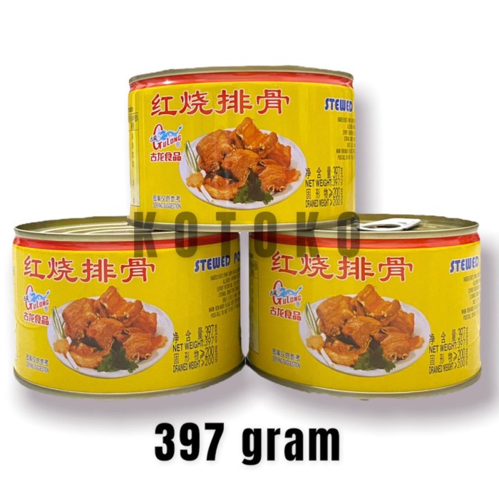 

Widyatmogrosir - Gulong Stewed Pork Chops / Paikut / Iga Babi 397Gr