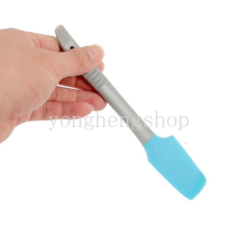 Silikon Scrapers Kue Krim Spatula Pasta Pencampuran Alat Pengaduk Mentega Kuas Kue Adonan Mengikis Dapur DIY Pastry Baking Tool