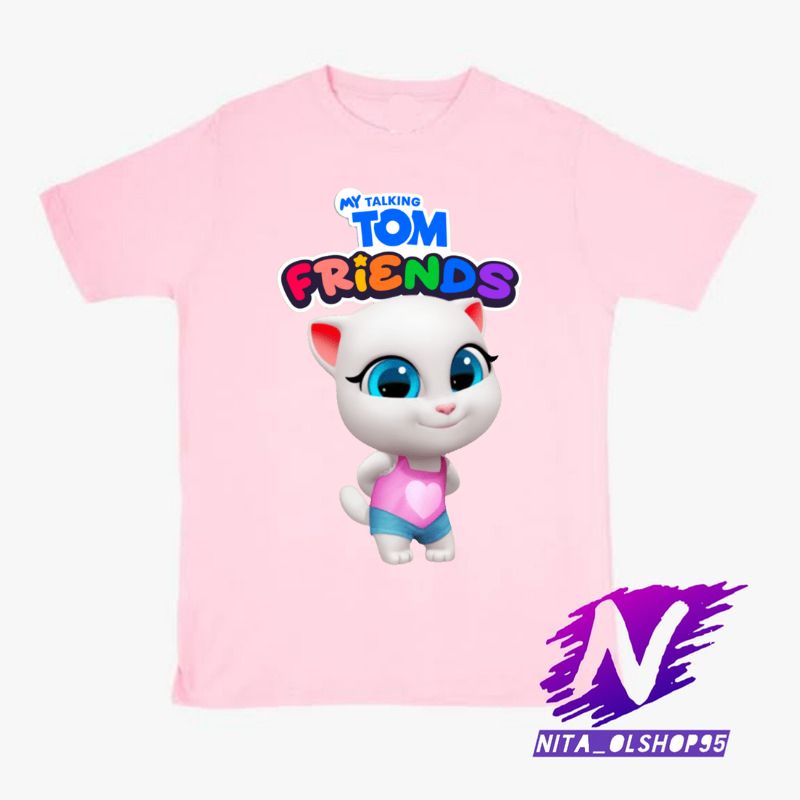 angela kaos anak my talking tom friends angela