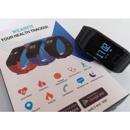 F1 Wearfit Smartwatch Smart Wristband jam tangan kesehatan