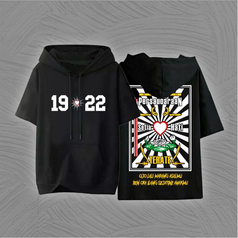 T-SHIRT HOODIE PSHT 1922 T-SHIRT HOODIE LAMBANG PSHT T-SHIRT HOODIE DISTRO PSHT MURAH