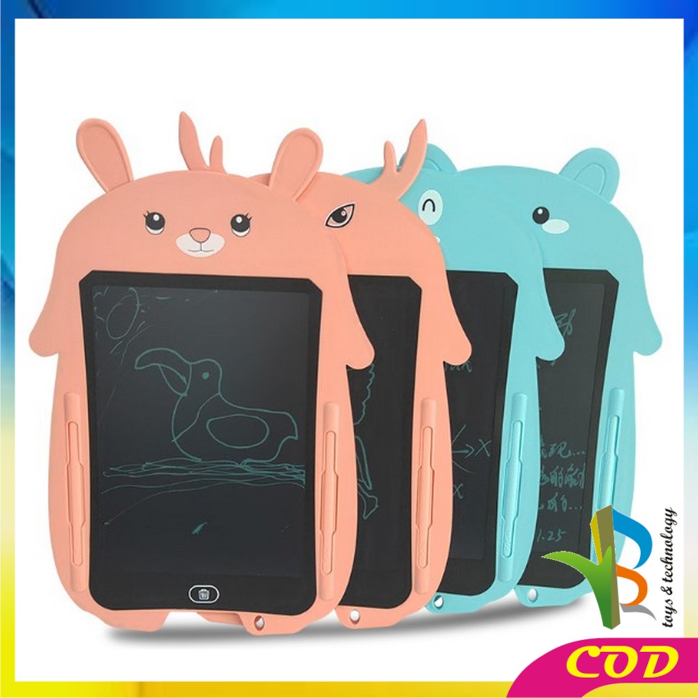 RB-M36 Mainan LCD Writing Drawing Tablet Board 8.5 inch Papan Tulis Karakter Mainan Edukasi Anak