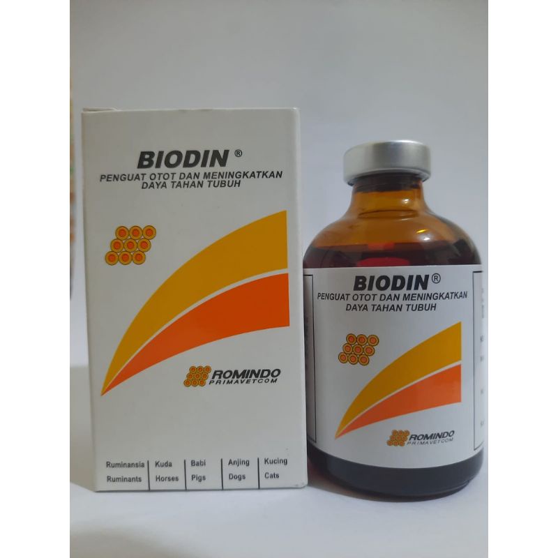 BIODIN 100 ml (atp hewan) biodin 100ml ROMINDO