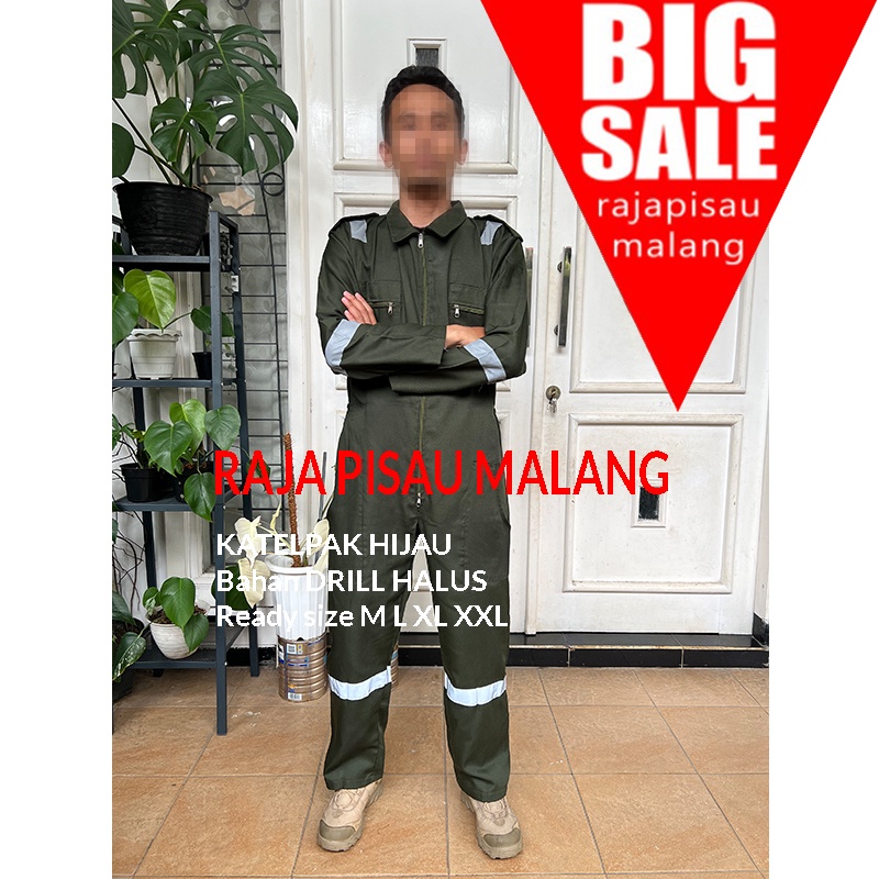 RPM Wearpack Coverall Safety / Baju / Seragam Kerja Proyek / Katelpak Termurah