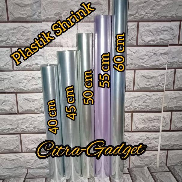 

(Q-M3M-❤) Plastik shrink / plastik segel / plastik wraping 500gram super keren