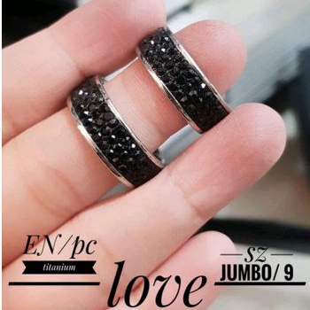 Cincin Titanium Size Besar Jumbo Satuan 1227a