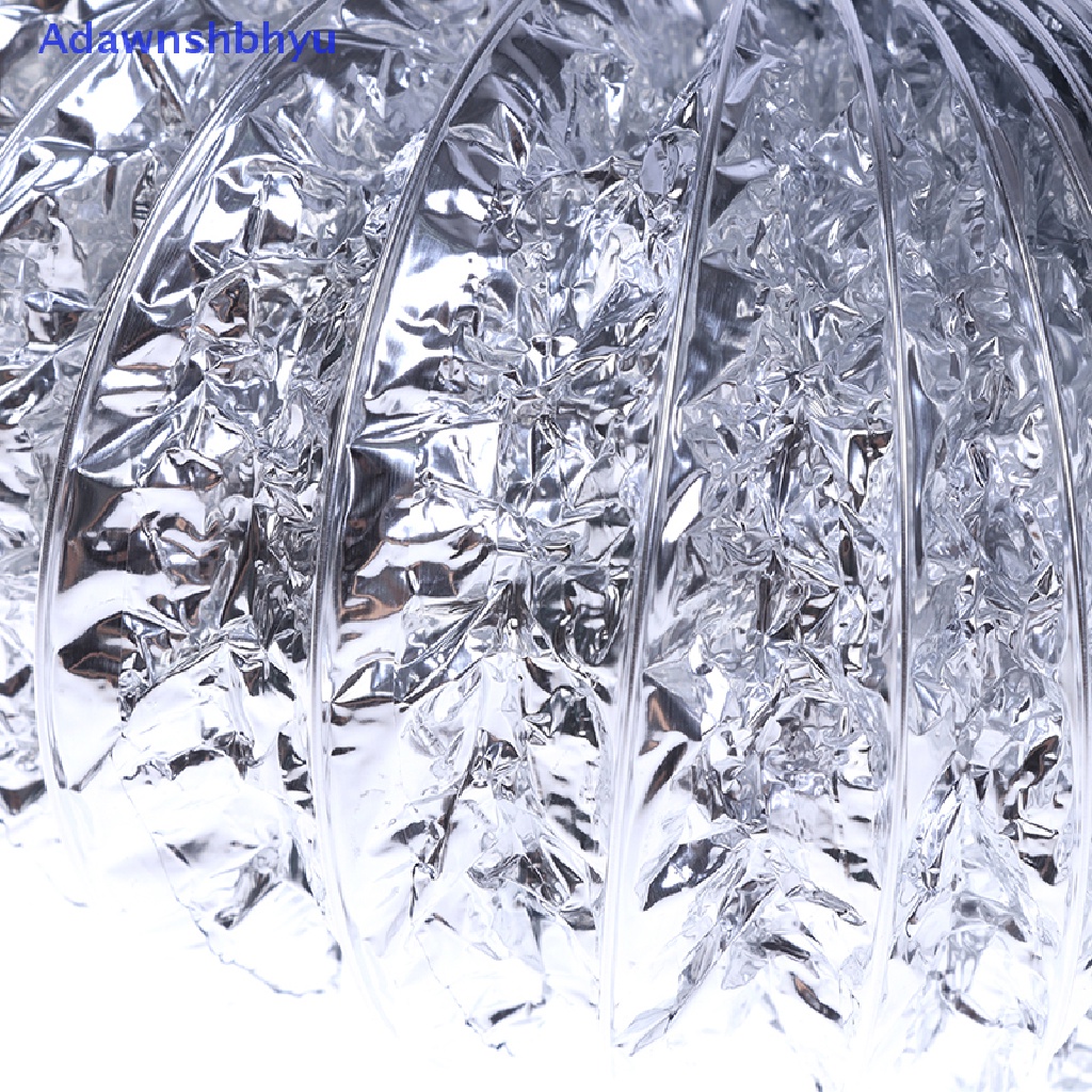 Pipa Ventilator Adhyu 4inch Tabung Aluminium Selang Ventilasi Udara Flexible Exhaust Duct2M ID