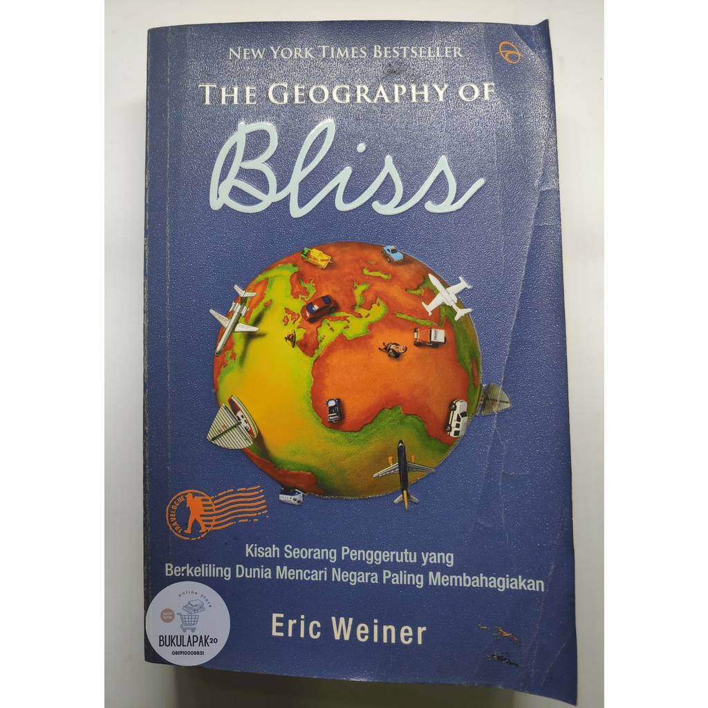The Geography of Bliss #Novel