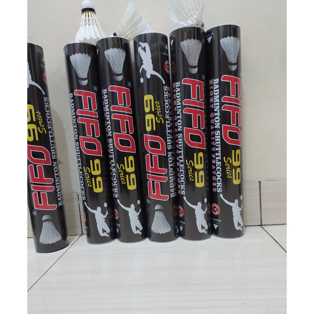 SHUTTLECOCKS BADMINTON FIFO 99 GOLD SUPER PREMIUM QUALITY / KOK BULU TANGKIS PROFESIONAL