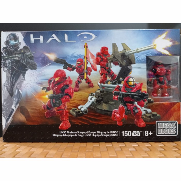 Mega Bloks Construx Halo UNSC Fireteam Stingray MISB / Megabloks