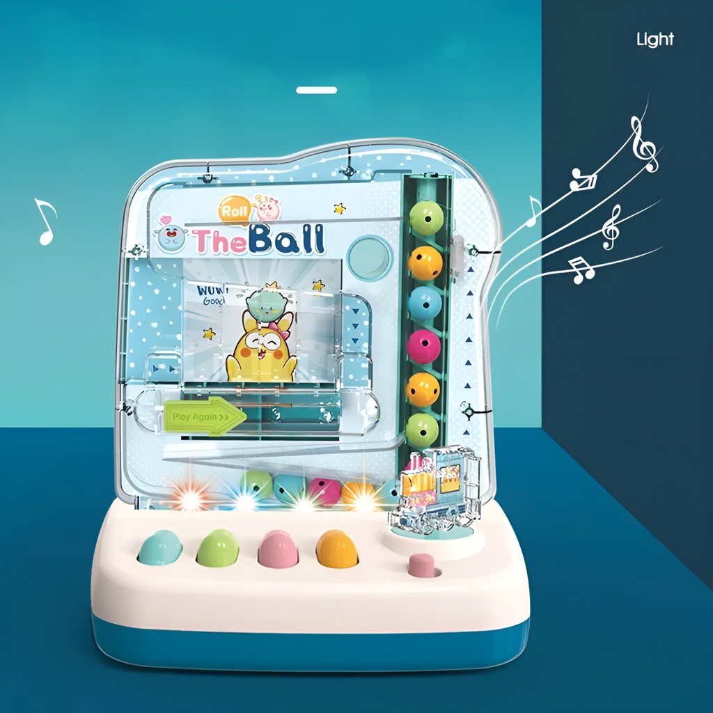 Roll The Ball | Mesin Mainan Bola | Mainan Seru Untuk Keluarga | Permainan Anak Laki Laki Perempuan | Permainan Seru Keluarga