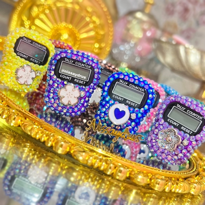 Tasbih Daily Non Led Kristal AB Tombol Cute By Nissaydrus