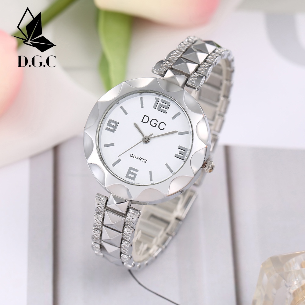 ✨D.G.C✨Jam Tangan Wanita Rantai Jam Tangan Korea Murah Cewek Magnet Analog Fashion W249