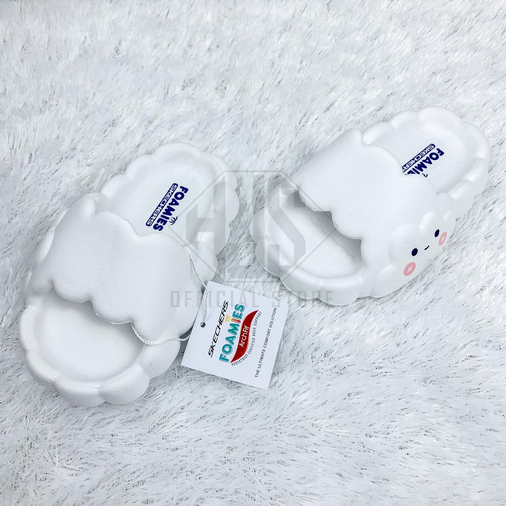 Sandal Selop Anak Perempuan Cloud Awan Korean Style Eva Ringan Terbaru Slip On Jelly Cute Sandal Slop Wanita Anak Anak