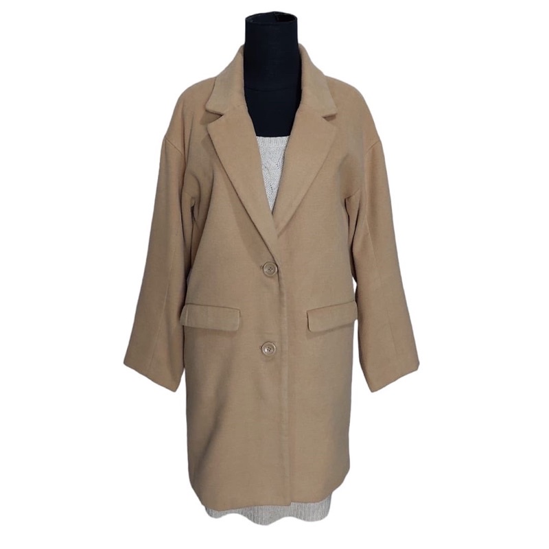 Preloved Wool Coat COLZA 091214