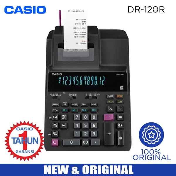 

KALKULATOR CASIO DR 120R #ORIGINAL