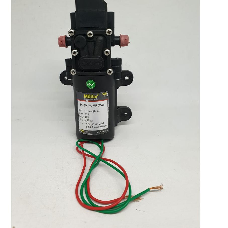 Terbaru.. POMPA DC 12V 100 PSI DINAMO SPRAYER ELEKTRIK AIR MINUM WATER PUMP