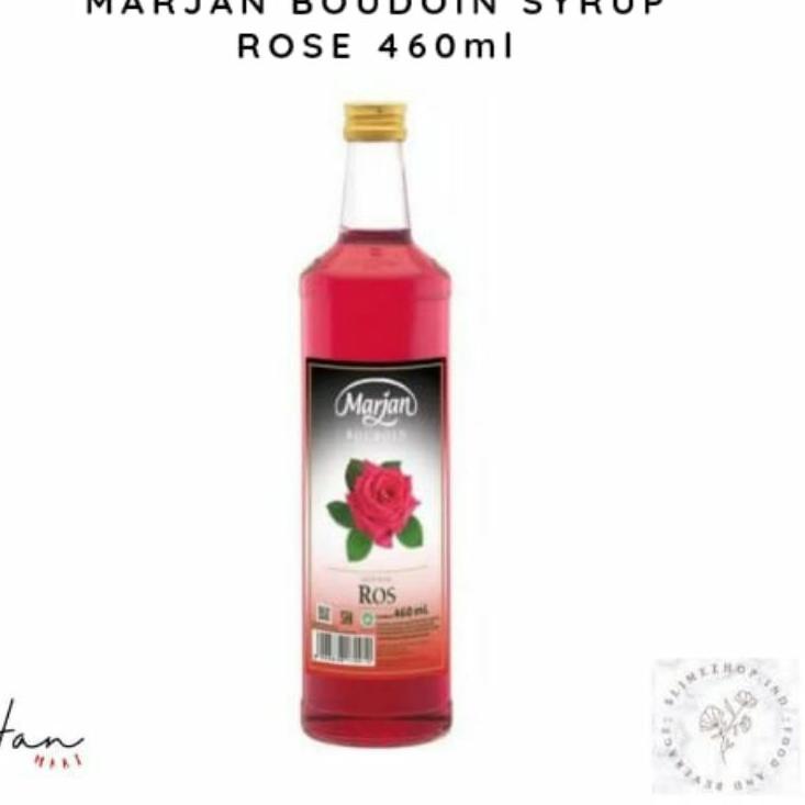 

ー MARJAN BOUDOIN SYRUP COCOPANDAN / MELON / LYCHEE / ROSE 460ML ヵ