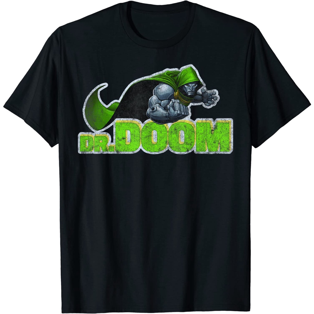 Kaos Anak Dr. Doom Metal Armor Distressed Pakaian Fashion Baju Atasan Anak Laki Perempuan Cowok Cewe