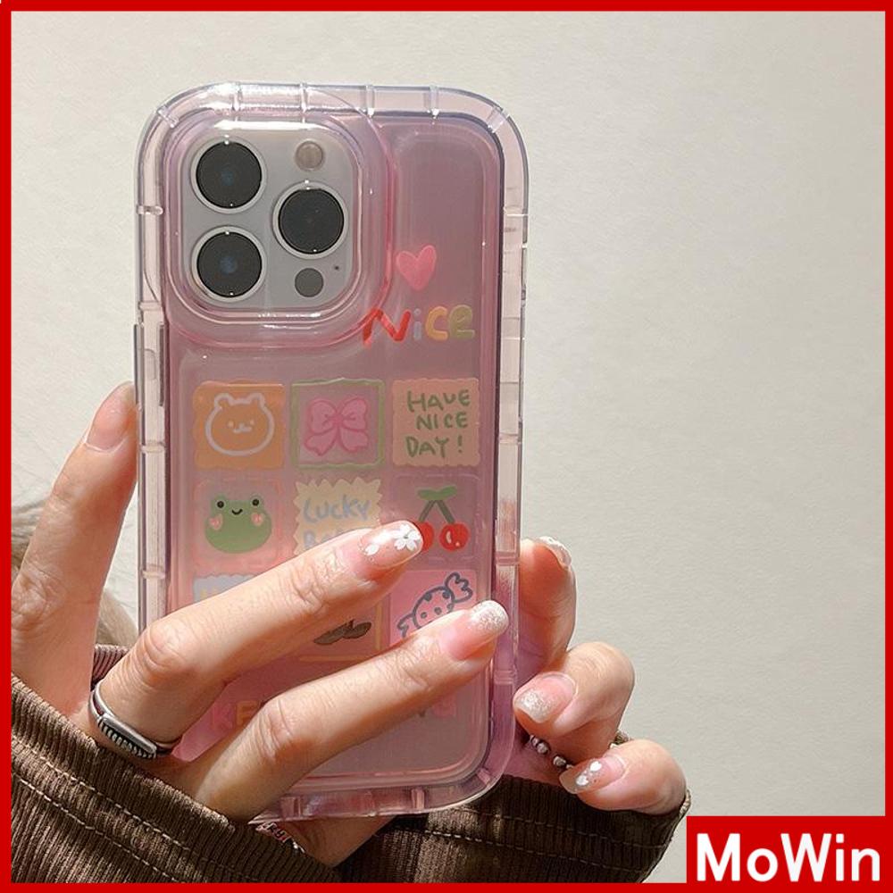 For iPhone 14 Pro Max iPhone Case Clear Case TPU Soft Case Airbag Reinforced Shockproof Cute Cartoon Compatible with iPhone 13 Pro Max iPhone 12 Pro Max 11 7Plus 8Plus 6Plus XR xs