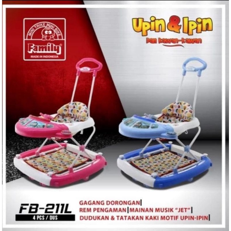 Baby Walker Kereta Bayi Stroller First Step Family FB-211L FB 211 L