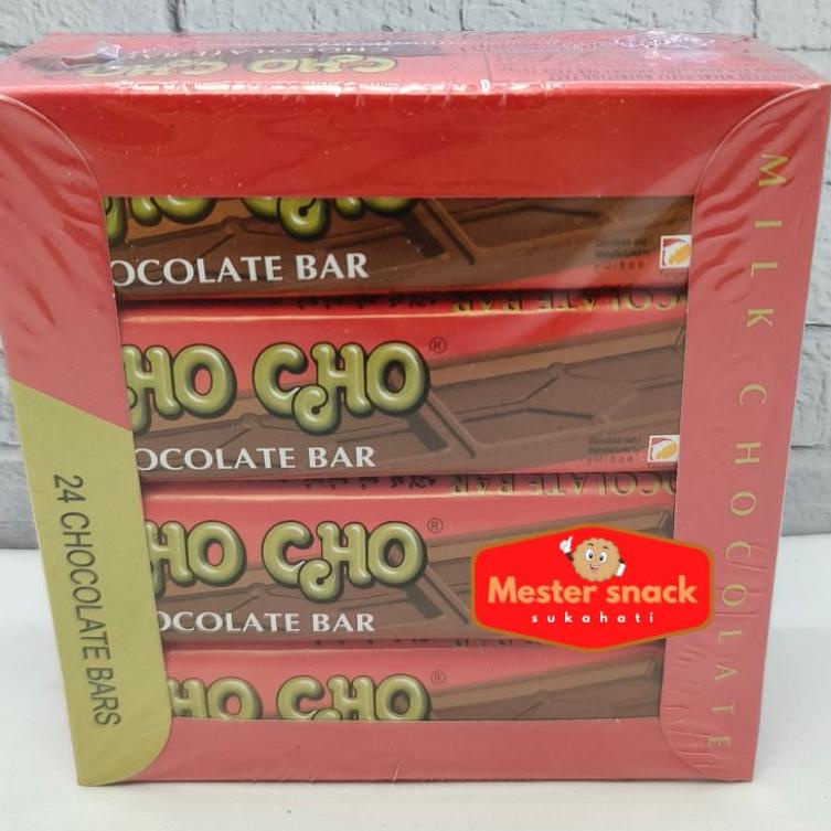 

Stok terbaru Cho cho Chocolate Bar (1 pack isi 24 pcs) grosir