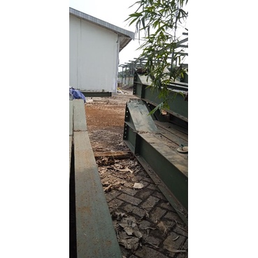 konstruksi baja wf gudang pabrik