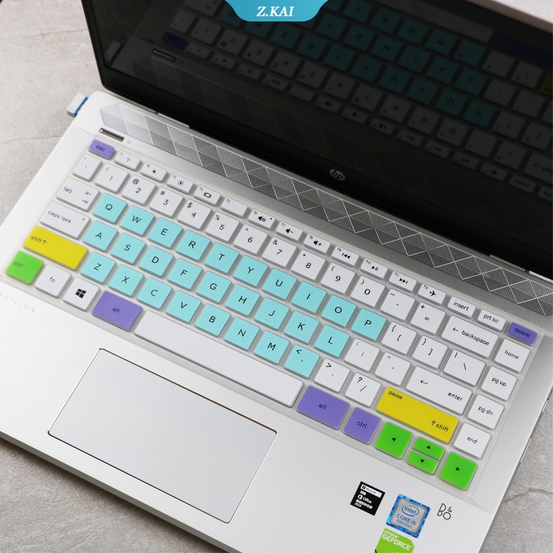 Hp 14S-DK Pelindung keyboard Kulit Anti Air 14S-DP0003AU 14-ce 14S-CF 14-bs 14S-DK 14-inch TPU Transparan cover Pelindung keyboard Komputer Untuk Debu [ZK]