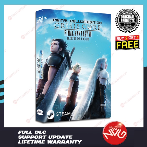 Crisis Core Final Fantasy VII FF 7 Reunion Deluxe Edition PC Original