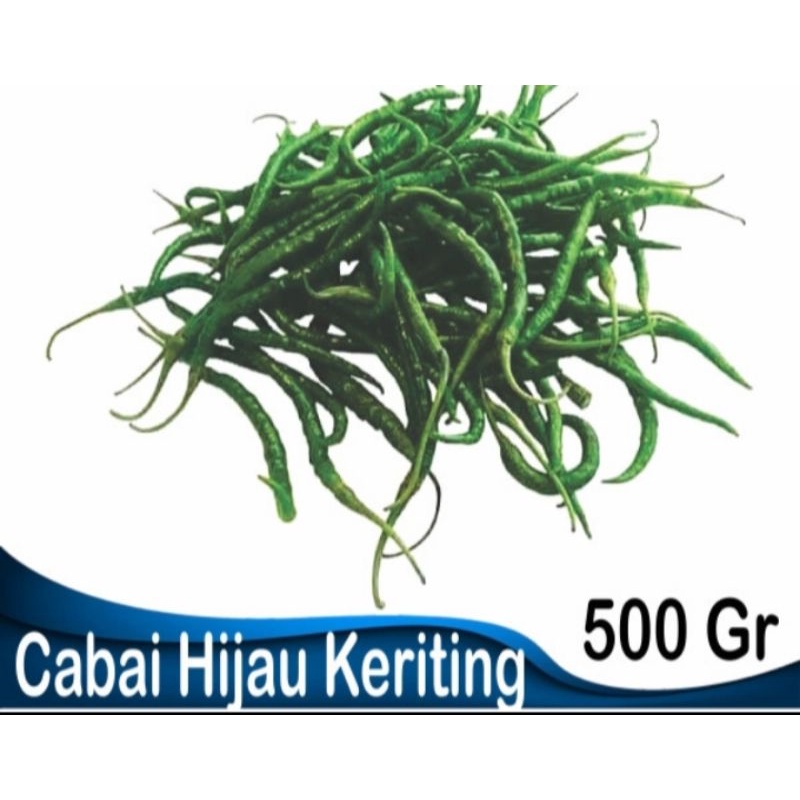 

Cabe Hijau Keriting 500 gram