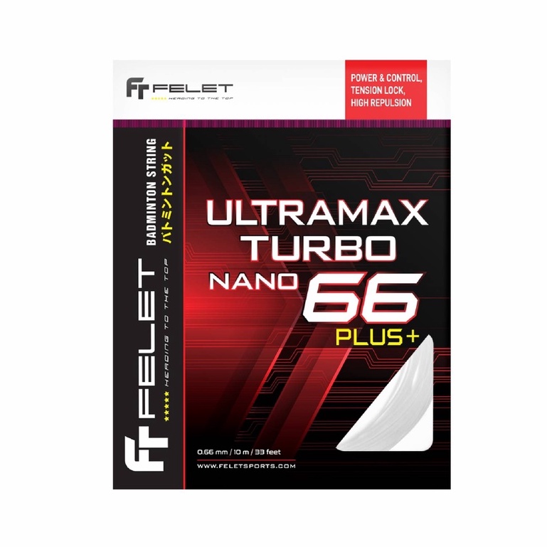 Senar Badminton FELET Ultramax Turbo Nano 66 Plus