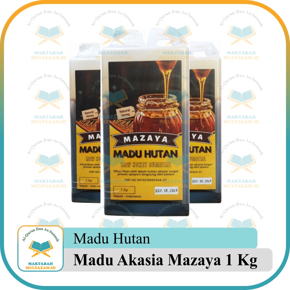 

Madu Hutan Akasia Mazaya 1 Kg Murni | Madu Hutan Mazaya 500 gram Asli | Mazaya Madu Hutan Akasia 500gr dan 1kg