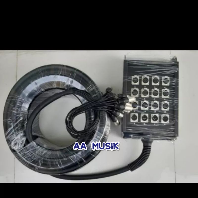 SNAKE KABEL AXL AUDION SCS 1243 PANJANG 30 METER 12 CHANNEL ORIGINAL