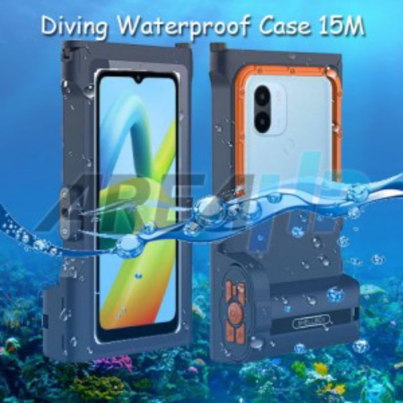 Shellbox Gen 3 Diving Waterproof Case Casing Cover 15M Xiaomi Redmi A1