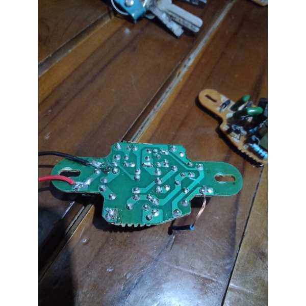 cas aki copotan lampu emergency 12 volt
