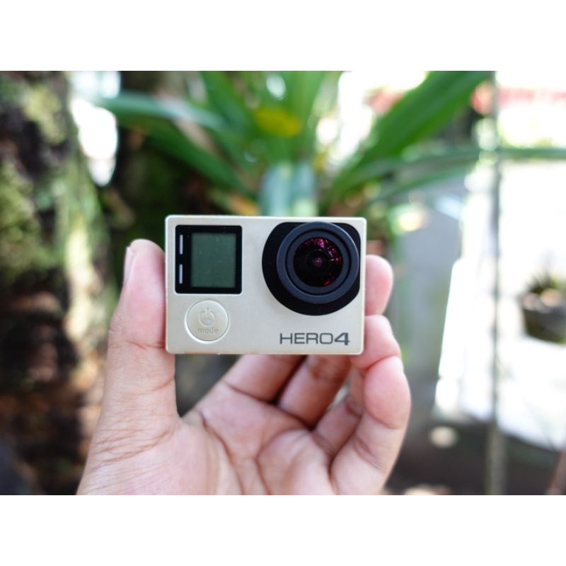 ACTIONCAM GOPRO HERO4 BLACK & SILVER MULUS SUDAH BISA 4K